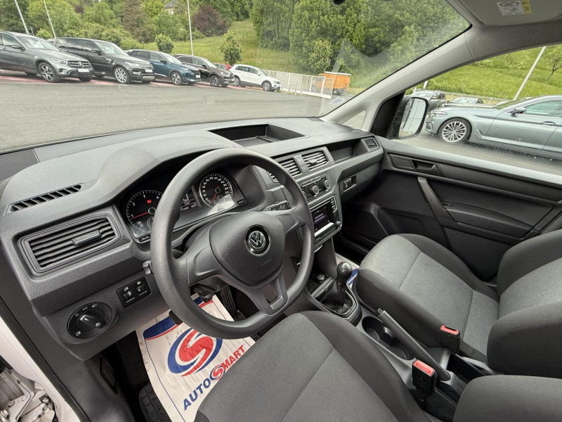 Photo 10 de l'offre de VOLKSWAGEN CADDY VAN 2.0 TDI - 75 FOURGON CONCEPTLINE TVA RECUPERABLE   ATTELAGE   RADAR AR à 13990€ chez Triplo auto