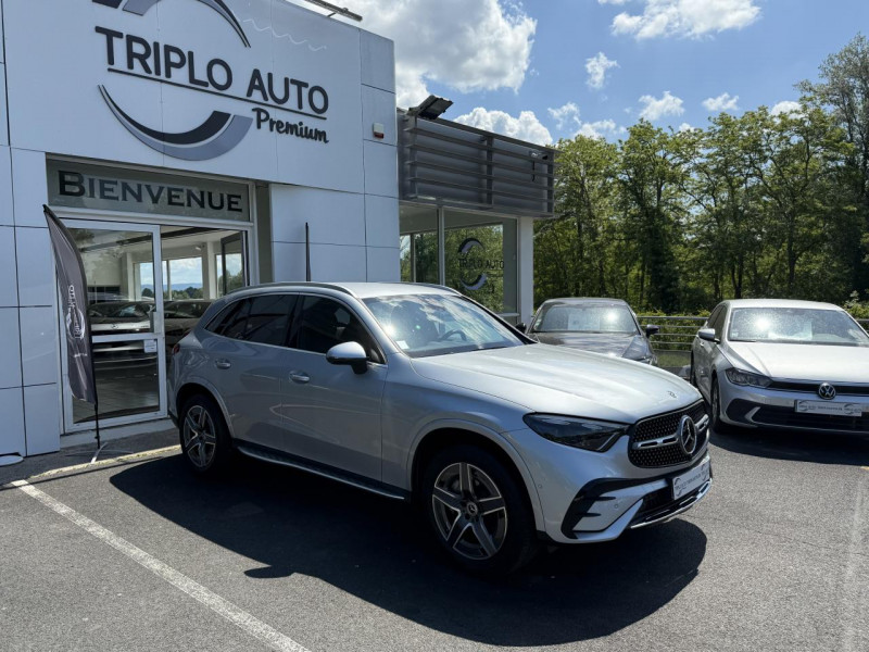 Mercedes-Benz GLC 300 E - BVA 9G-TRONIC  - BM X254 AMG LINE 4-MATIC   GPS   CAMéRA AR   ATTELAGE  Hybride GRIS CLAIR Occasion à vendre