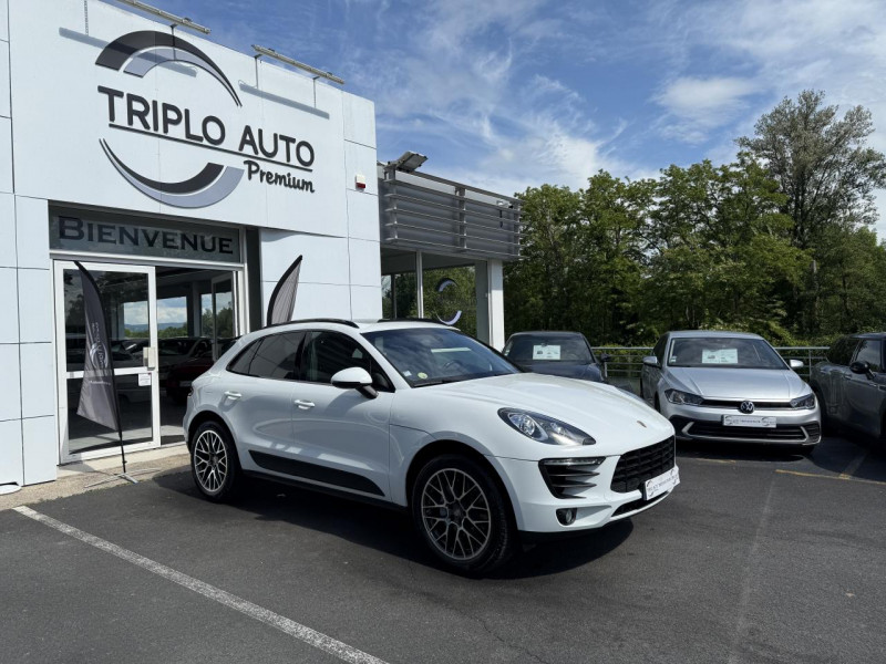 Porsche MACAN 3.0 V6 TDI - BV PDK - CAMERA AR   TOIT OUVRANT   GPS DIESEL BLANC Occasion à vendre