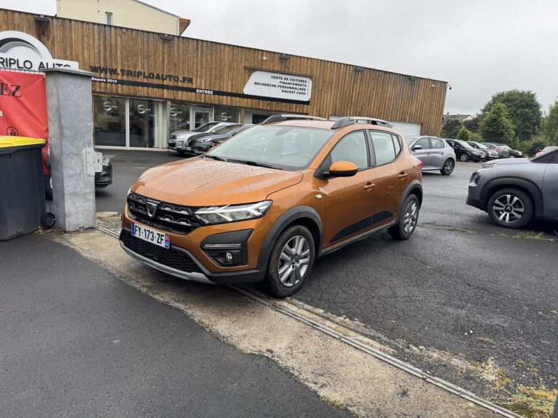 Dacia SANDERO 1.0 ECO-G - 100 CONFORT CLIM   RADAR AR GPL ORANGE CLAIR Occasion à vendre