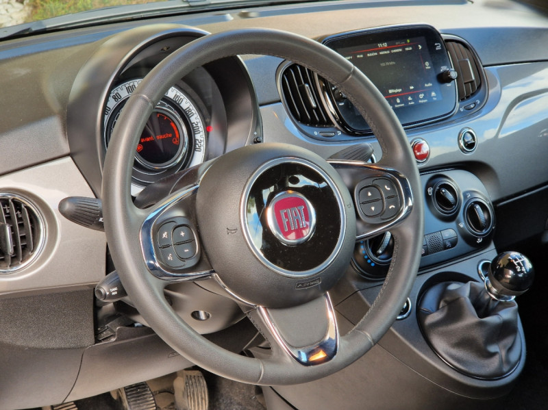 Photo 35 de l'offre de FIAT 500 1.2 69 ch Eco Pack S/S Lounge à 13490€ chez Centrale Auto Marché Mussidan