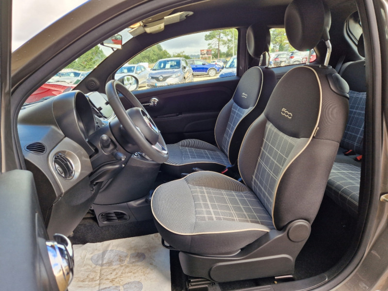 Photo 22 de l'offre de FIAT 500 1.2 69 ch Eco Pack S/S Lounge à 13490€ chez Centrale Auto Marché Mussidan