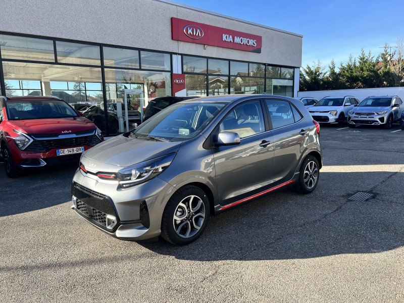 Kia PICANTO 1.2 DPI 84CH GT LINE Essence ANTHRACITE Occasion à vendre