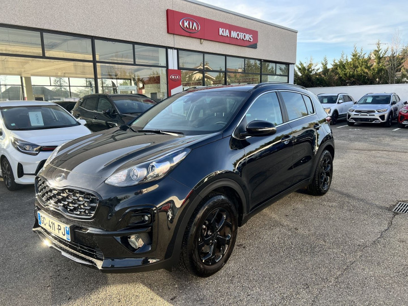 Kia SPORTAGE 1.6 CRDI 136CH MHEV BLACK EDITION 4X2 DCT7 Diesel NOIR  Occasion à vendre