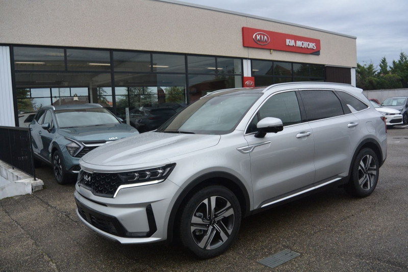 Kia SORENTO 1.6 T-GDI 230CH HEV PREMIUM BVA6 4X2 5 PLACES Hybride GRIS ACIER Occasion à vendre