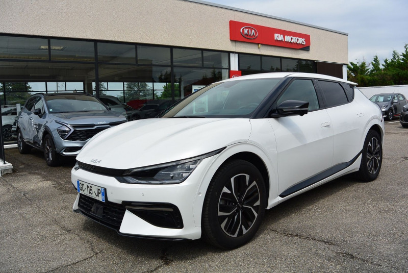 Kia EV6 GT-LINE 229CH 2WD PACK SECURITE Electrique BLANC NACRE  Occasion à vendre