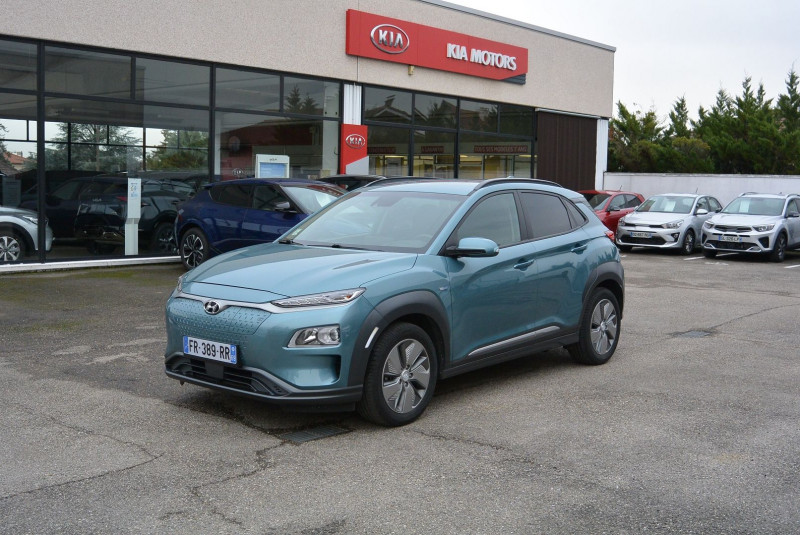 Hyundai KONA ELECTRIC 136CH CREATIVE EURO6D-T EVAP Electrique BLEU  Occasion à vendre