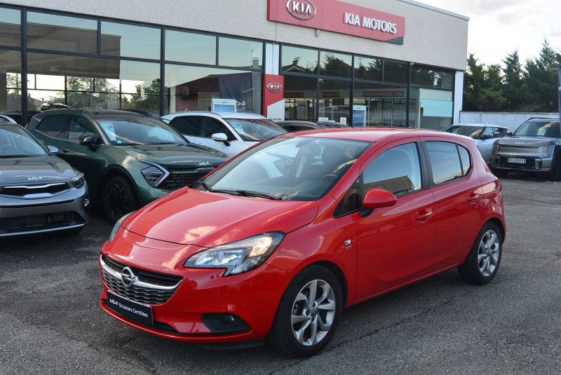 Opel CORSA 1.4 90CH EXCITE 5P Essence ROUGE Occasion à vendre