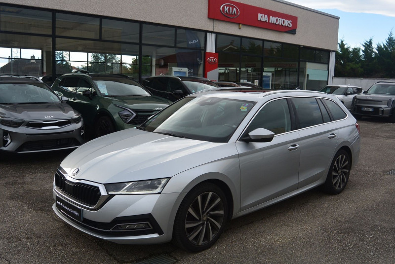 Skoda OCTAVIA BREAK 1.5 TSI ACT 150CH STYLE Essence GRIS C Occasion à vendre