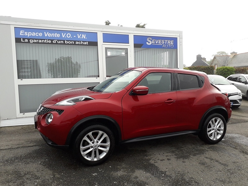 Nissan JUKE 1.5 DCI 110CH ACENTA Diesel ROUGE Occasion à vendre