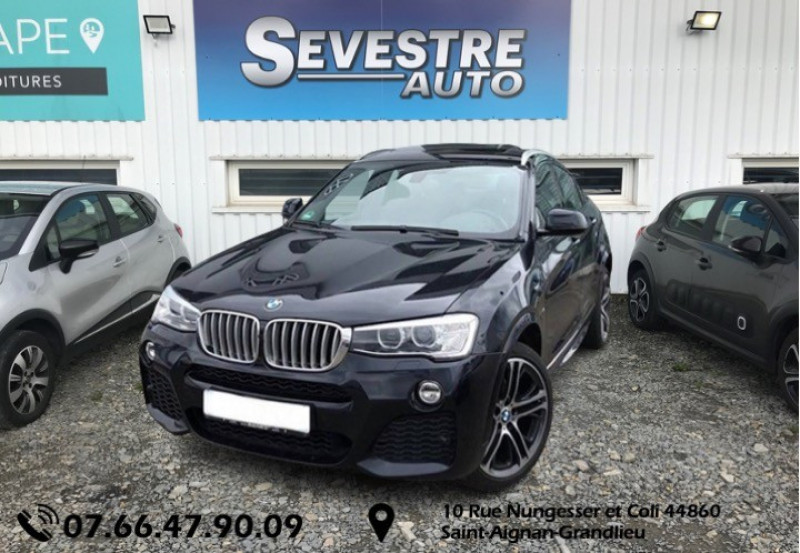 Bmw X4 (F26) XDRIVE35DA 313CH M SPORT Diesel BLEU Occasion à vendre