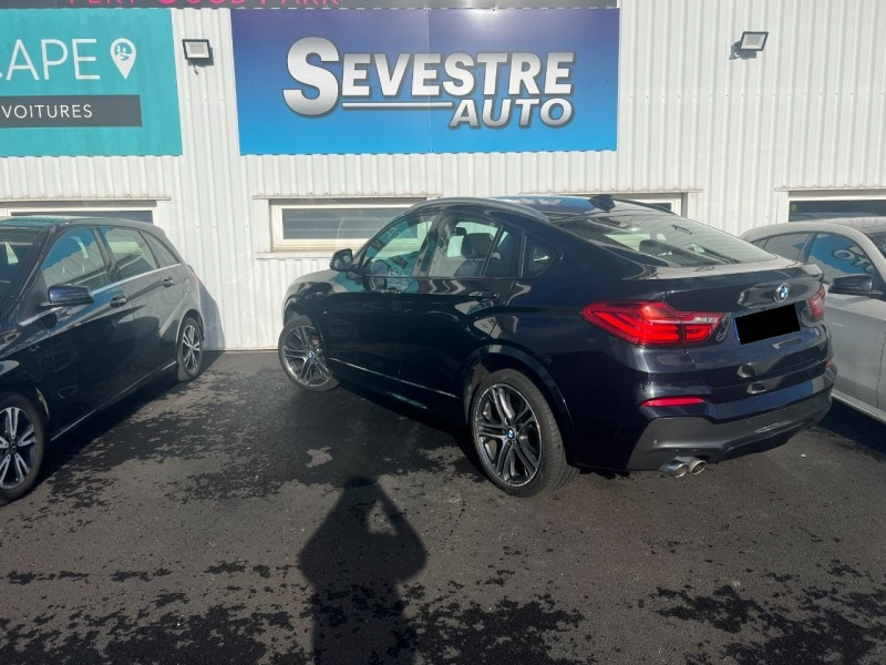 Photo 4 de l'offre de BMW X4 (F26) XDRIVE35DA 313CH M SPORT à 34990€ chez Sevestre Automobiles Nantes