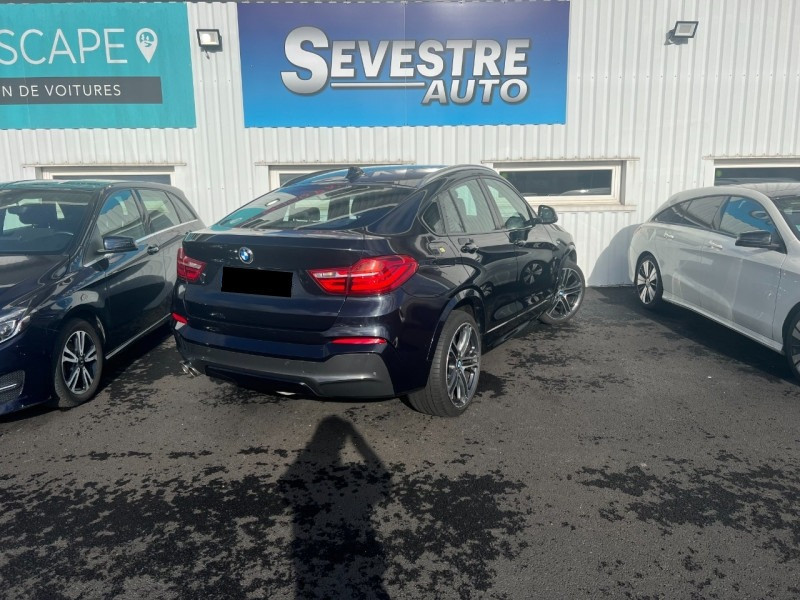 Photo 3 de l'offre de BMW X4 (F26) XDRIVE35DA 313CH M SPORT à 34990€ chez Sevestre Automobiles Nantes