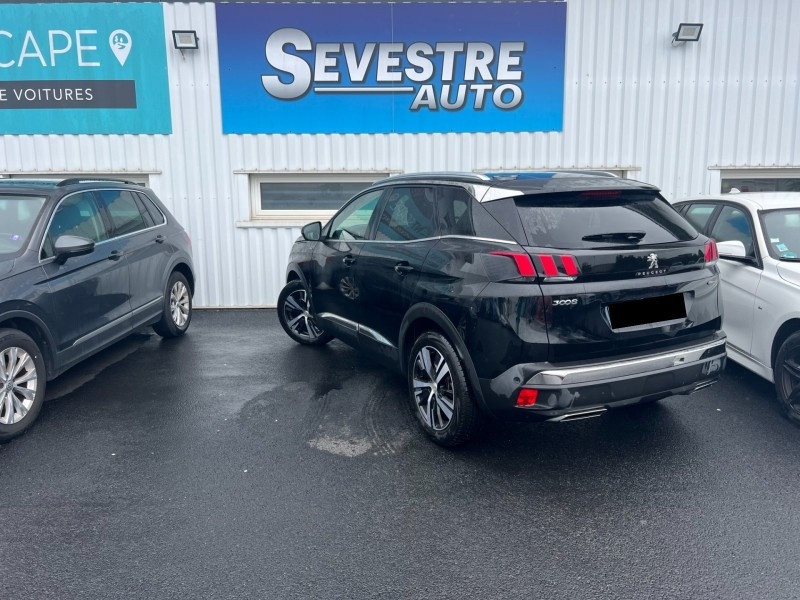 Photo 4 de l'offre de PEUGEOT 3008 1.5 BLUEHDI 130CH E6.C GT LINE S&S EAT8 à 16490€ chez Sevestre Automobiles Nantes