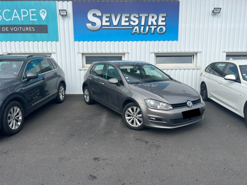 Photo 2 de l'offre de VOLKSWAGEN GOLF VII 1.0 TSI 115CH BLUEMOTION CONFORTLINE BUSINESS DSG7 5P à 13990€ chez Sevestre Automobiles Nantes