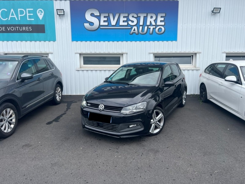 Volkswagen POLO 1.2 TSI 110CH BLUEMOTION TECHNOLOGY R LINE 5P Essence NOIR Occasion à vendre