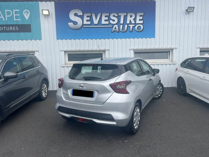 Photo 3 de l'offre de NISSAN MICRA 1.0 71CH VISIA PACK à 8490€ chez Sevestre Automobiles Nantes