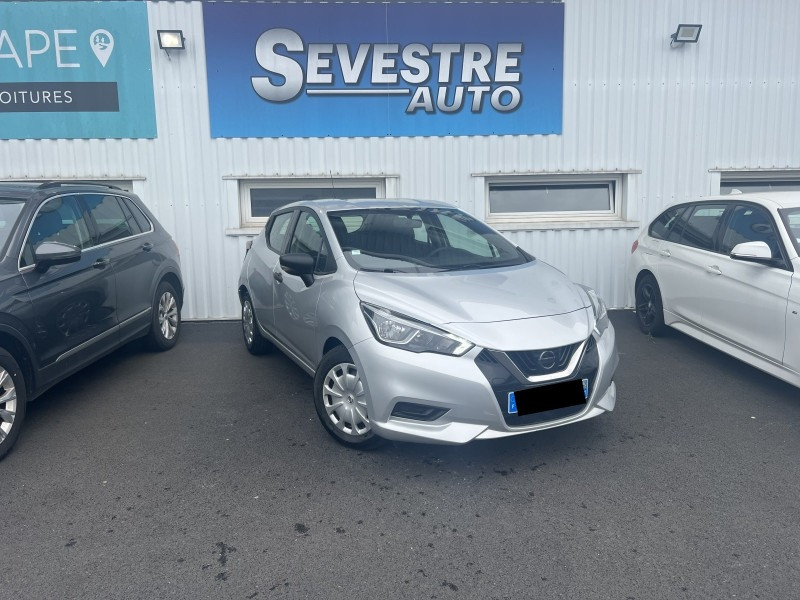 Photo 2 de l'offre de NISSAN MICRA 1.0 71CH VISIA PACK à 8490€ chez Sevestre Automobiles Nantes