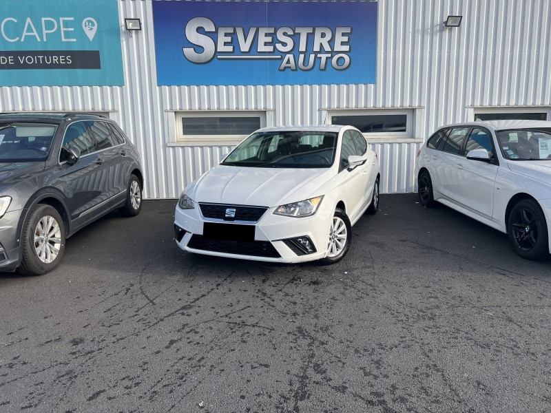 Seat IBIZA 1.0 ECOTSI 115CH START/STOP FR EURO6D-T Essence BLANC Occasion à vendre