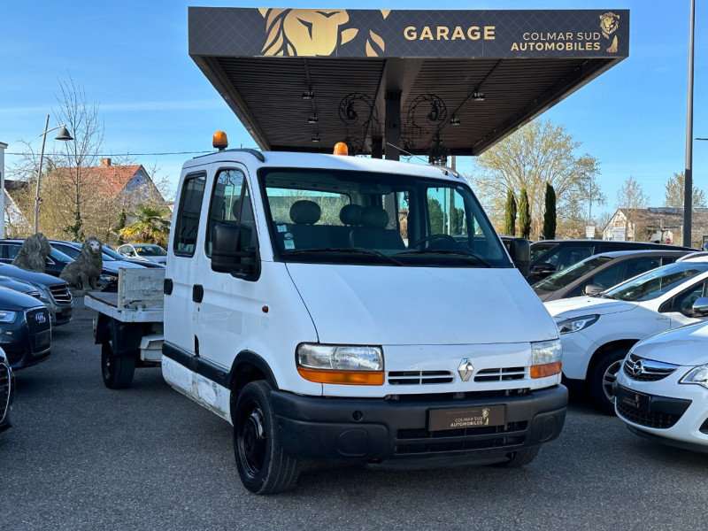 Photo 4 de l'offre de RENAULT MASTER II CCB 2.2 DCI 90CH DOUBLE CABINE à 4500€ chez Colmar Sud Automobiles