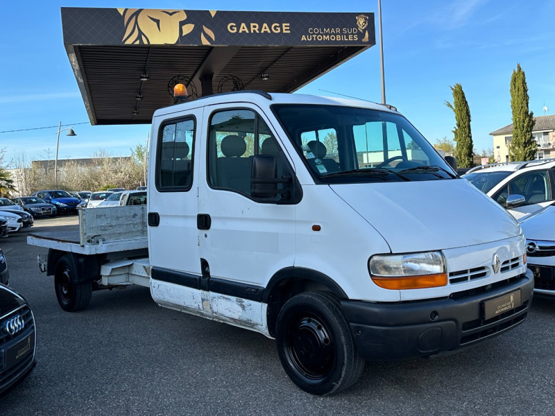 Photo 5 de l'offre de RENAULT MASTER II CCB 2.2 DCI 90CH DOUBLE CABINE à 4500€ chez Colmar Sud Automobiles