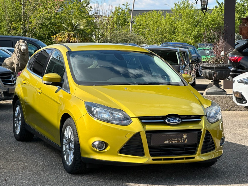 Ford FOCUS 1.6 SCTI 150CH STOP&START TITANIUM 5P Essence JAUNE  Occasion à vendre