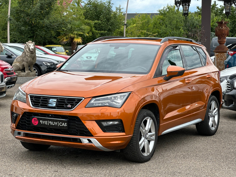 Seat ATECA 2.0 TSI 190CH START&STOP FR 4DRIVE DSG Essence ORANGE Occasion à vendre