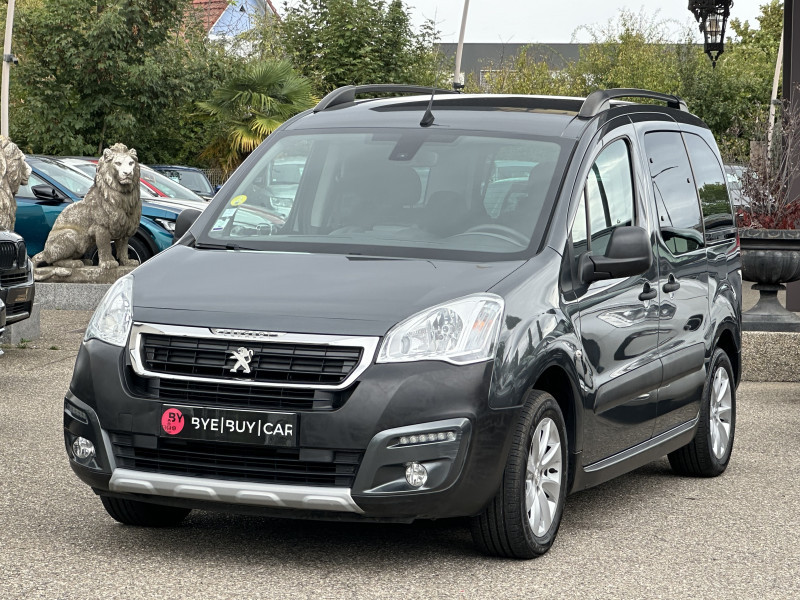 Peugeot PARTNER TEPEE 1.6 BLUEHDI 120CH OUTDOOR S&S Diesel GRIS F Occasion à vendre