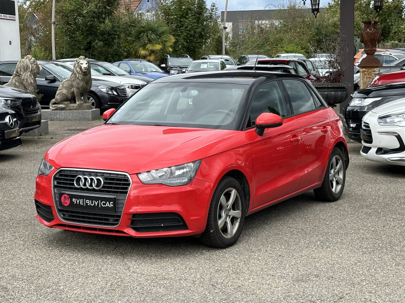 Audi A1 SPORTBACK 1.4 TFSI 122CH AMBIENTE S TRONIC 7 5 PLACES Essence ROUGE Occasion à vendre