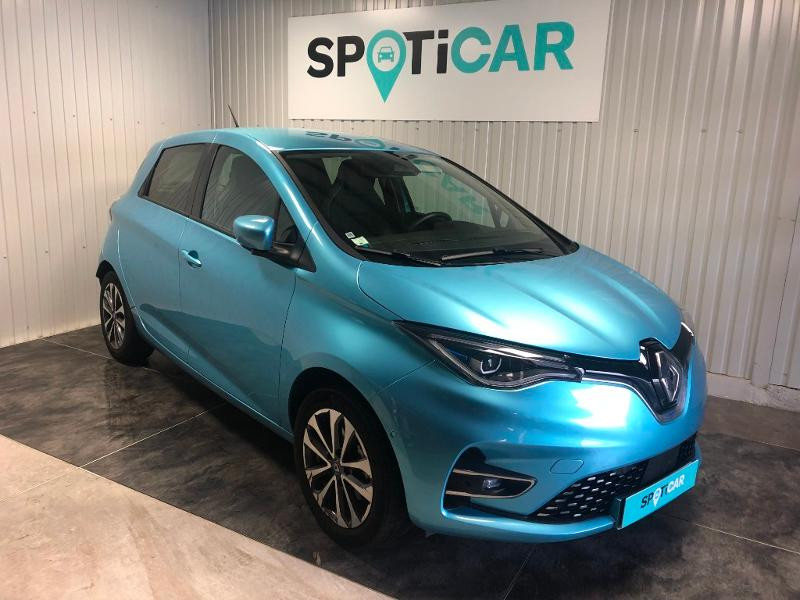 Renault Zoe E-Tech Intens charge normale R110 Achat Integral - 21B Electrique Bleu Celadon Occasion à vendre