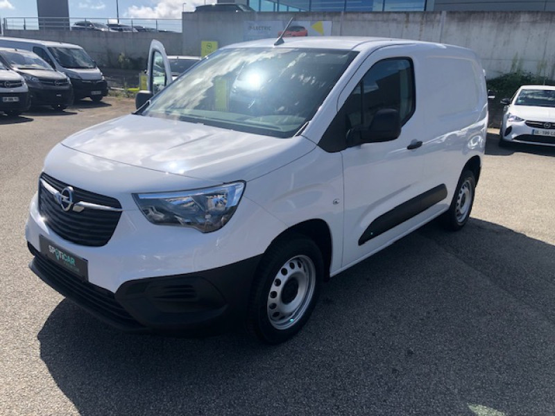 Opel Combo Cargo M 950kg BlueHDi 100ch S&S pack clim Diesel Blanc icy Occasion à vendre