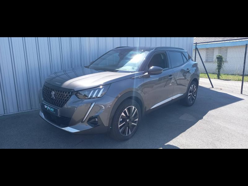Peugeot 2008 1.2 PureTech 130ch S&S GT Pack EAT8 Essence Gris Platinium (M) Occasion à vendre