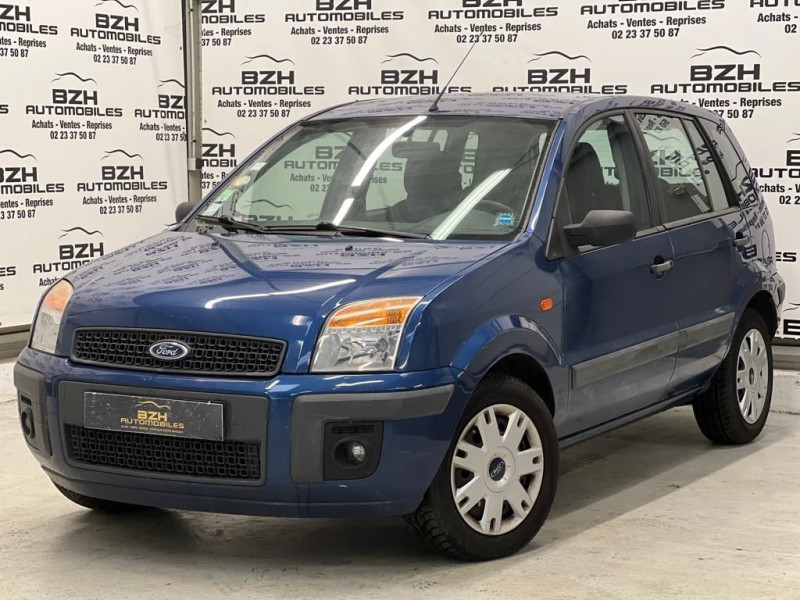 Ford FUSION 1.4 TDCI 68CH SENSO Diesel BLEU F Occasion à vendre