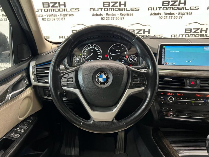 Photo 20 de l'offre de BMW X5 (F15) XDRIVE30DA 258CH LOUNGE PLUS DISPONIBLE IMMÉDIATEMENT à 22990€ chez BZH Automobiles