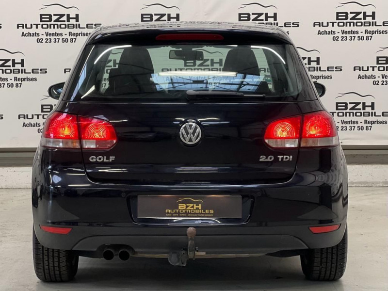 Photo 4 de l'offre de VOLKSWAGEN GOLF VI DISPONIBILITE IMMEDIAT 2.0 TDI 140CH FAP CONFORTLINE DSG6 5P à 13490€ chez BZH Automobiles