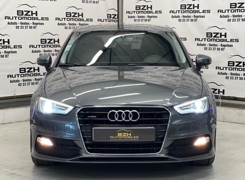 Photo 3 de l'offre de AUDI A3 SPORTBACK 2.0 TDI 184CH S LINE QUATTRO S TRONIC 6 à 18490€ chez BZH Automobiles