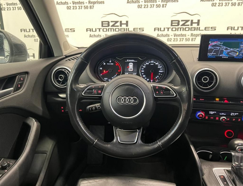 Photo 17 de l'offre de AUDI A3 SPORTBACK 2.0 TDI 184CH S LINE QUATTRO S TRONIC 6 à 18490€ chez BZH Automobiles