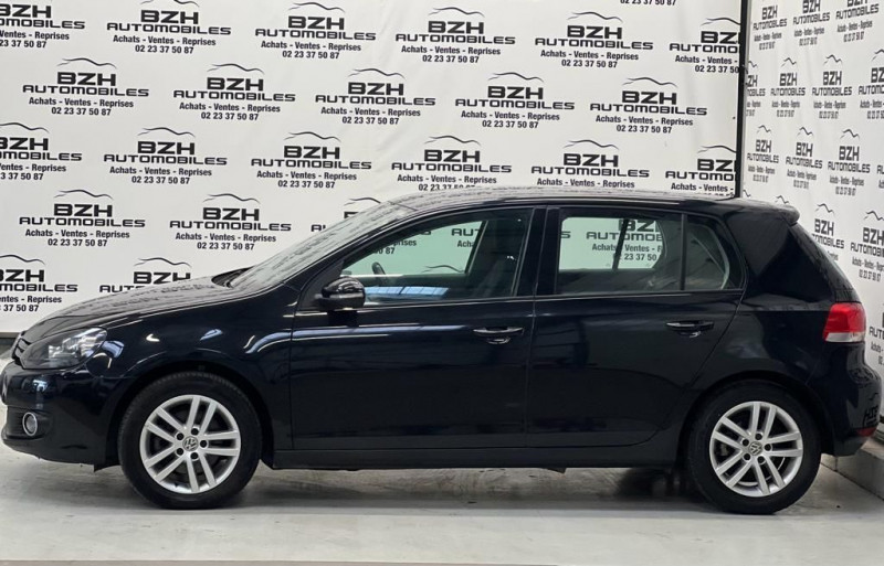Photo 5 de l'offre de VOLKSWAGEN GOLF VI DISPONIBILITE IMMEDIAT 2.0 TDI 140CH FAP CONFORTLINE DSG6 5P à 13490€ chez BZH Automobiles