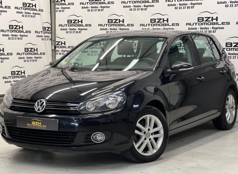 Volkswagen GOLF VI DISPONIBILITE IMMEDIAT 2.0 TDI 140CH FAP CONFORTLINE DSG6 5P Diesel NOIR Occasion à vendre