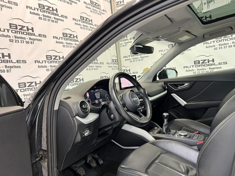 Photo 12 de l'offre de AUDI Q2 1.6 TDI 116CH DESIGN LUXE à 21990€ chez BZH Automobiles