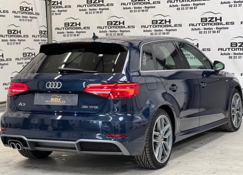 Photo 4 de l'offre de AUDI A3 SPORTBACK 35 TFSI 150CH COD SPORT LIMITED S TRONIC 7 EURO6D-T à 27990€ chez BZH Automobiles