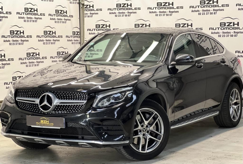 Mercedes-Benz GLC COUPE 220 D 170CH SPORTLINE 4MATIC 9G-TRONIC EURO6C Diesel NOIR Occasion à vendre