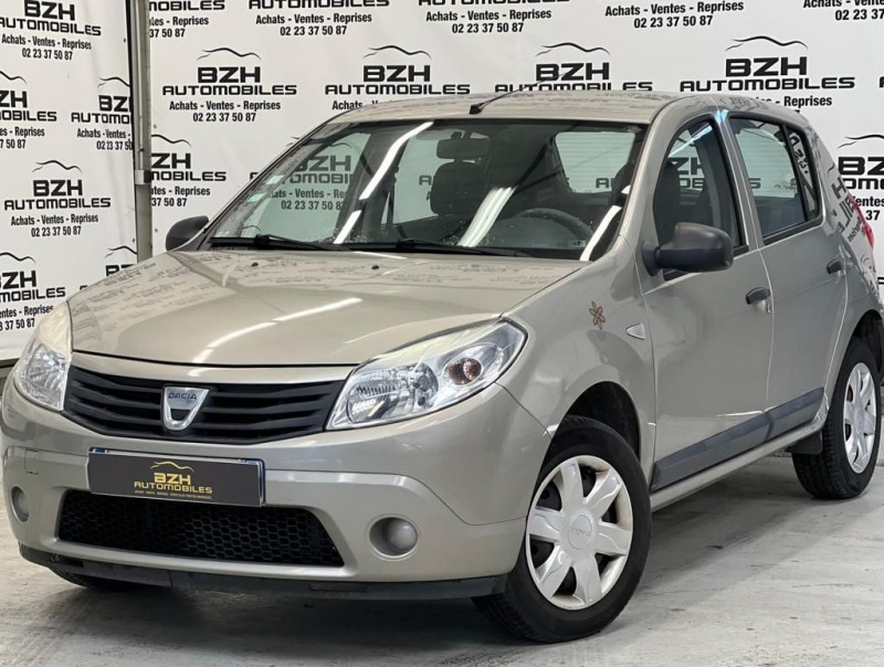 Dacia SANDERO 1.2 16V 75CH AMBIANCE EURO5 Essence GRIS C Occasion à vendre