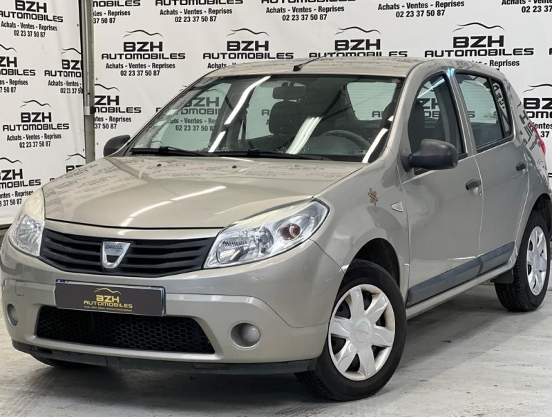 Dacia SANDERO 1.2 16V 75CH AMBIANCE EURO5 Essence BEIGE Occasion à vendre