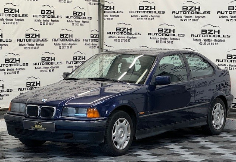 Photo 1 de l'offre de BMW SERIE 3 COMPACT (E36) 316I 105CH à 4490€ chez BZH Automobiles