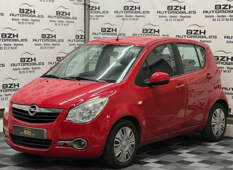 Opel AGILA 1.0 68 ECOFLEX ENJOY START&STOP Essence ROUGE Occasion à vendre