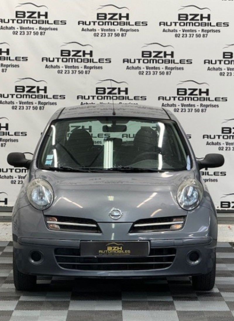 Photo 2 de l'offre de NISSAN MICRA 1.2 65CH VISIA 5P à 5490€ chez BZH Automobiles