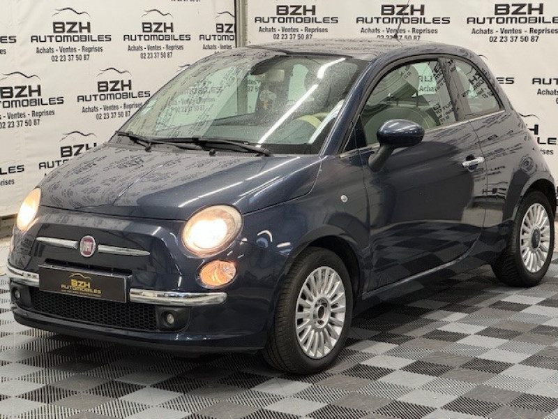 Fiat 500 1.2 8V 69CH LOUNGE Essence BLEU C Occasion à vendre
