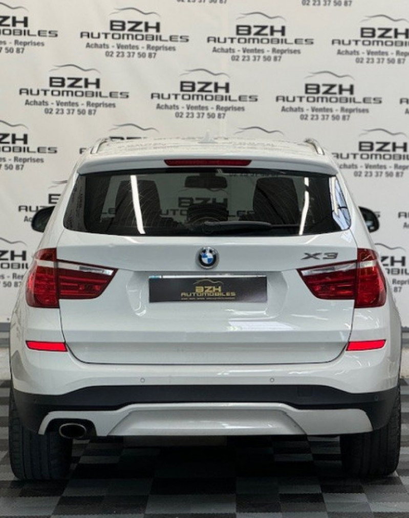 Photo 5 de l'offre de BMW X3 (F25) SDRIVE 18D BVA8 150CH LOUNGE à 15990€ chez BZH Automobiles