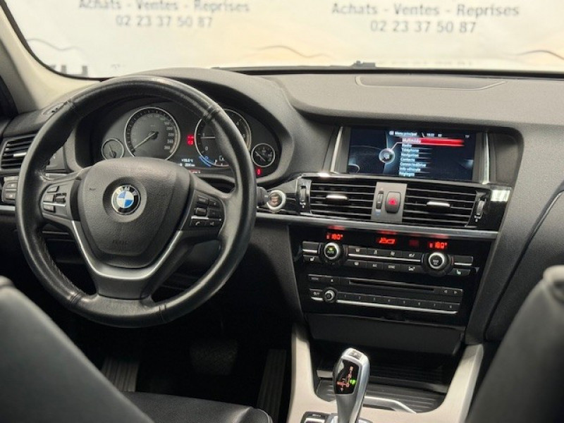Photo 13 de l'offre de BMW X3 (F25) SDRIVE 18D BVA8 150CH LOUNGE à 15990€ chez BZH Automobiles